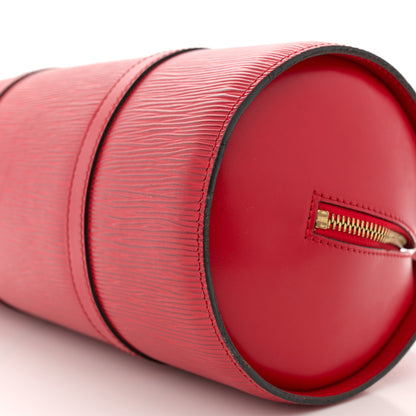 Louis Vuitton Epi Soufflot Castillan Red 10 of 15