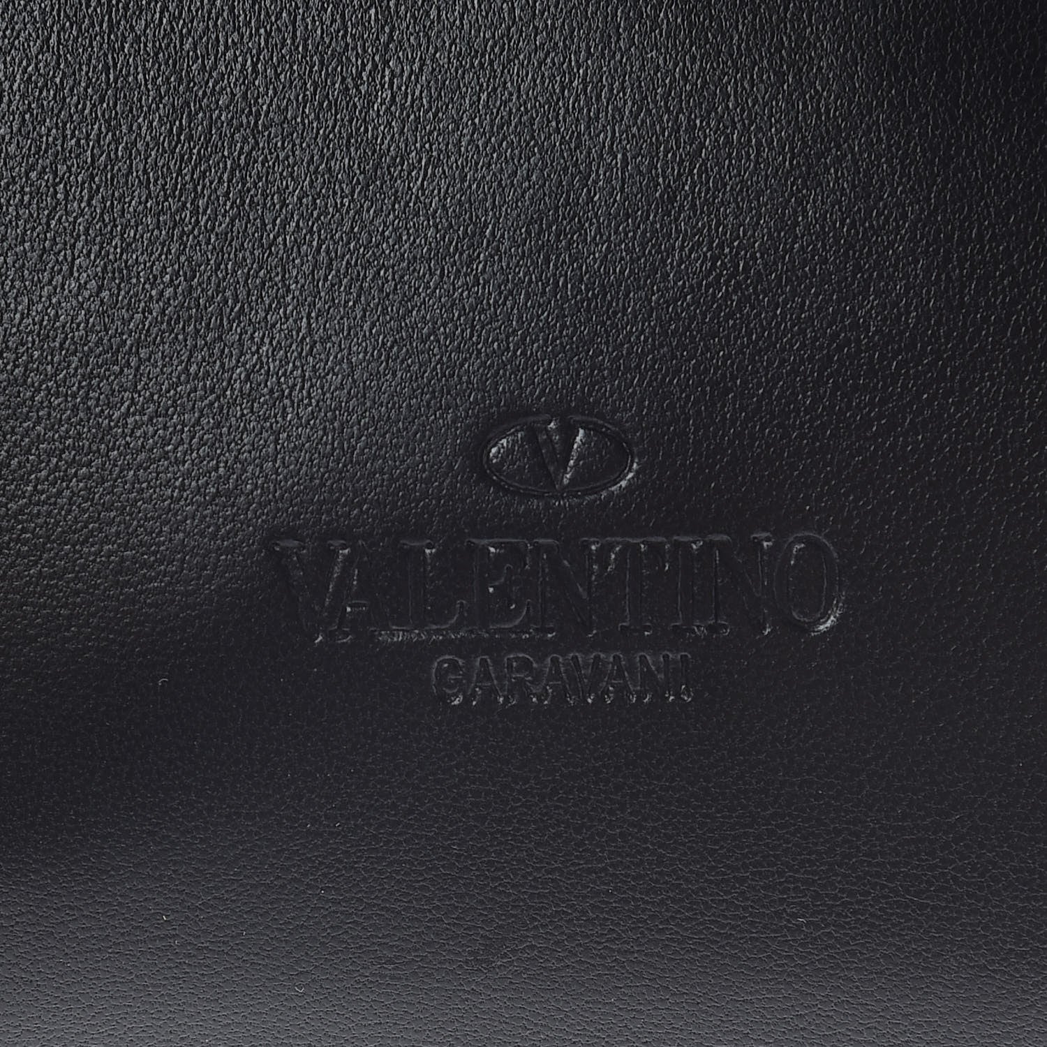 Valentino Garavani Lambskin Rockstud Spike Belt Bag 75 Black 9 of 9