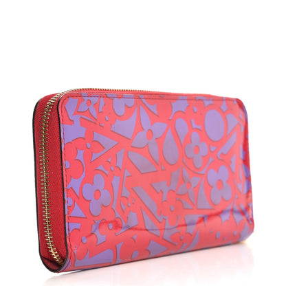 Louis Vuitton Patent Sweet Monogram Zippy Wallet Rose Indien 3 of 8