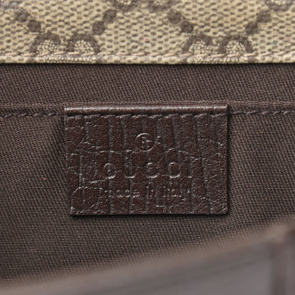 Gucci GG Monogram Plus Web Belt Bag Dark Brown 6 of 10