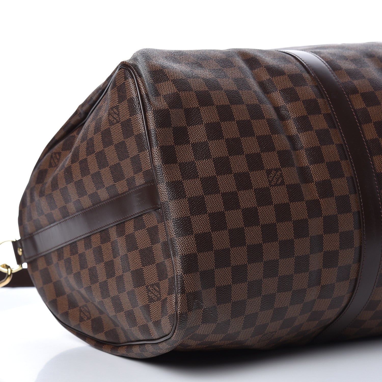 Louis Vuitton Damier Ebene Keepall Bandouliere 55 9 of 10