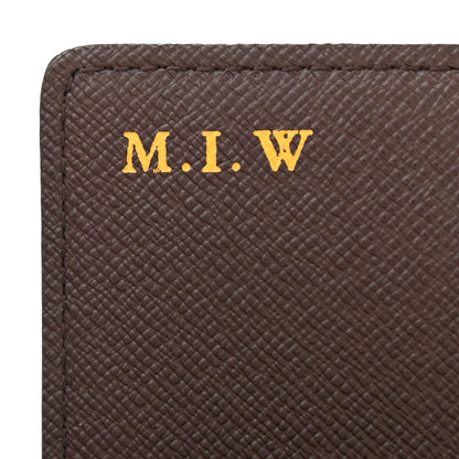 Louis Vuitton Damier Ebene Porte-Monnaie Billets Tresor Wallet 8 of 9