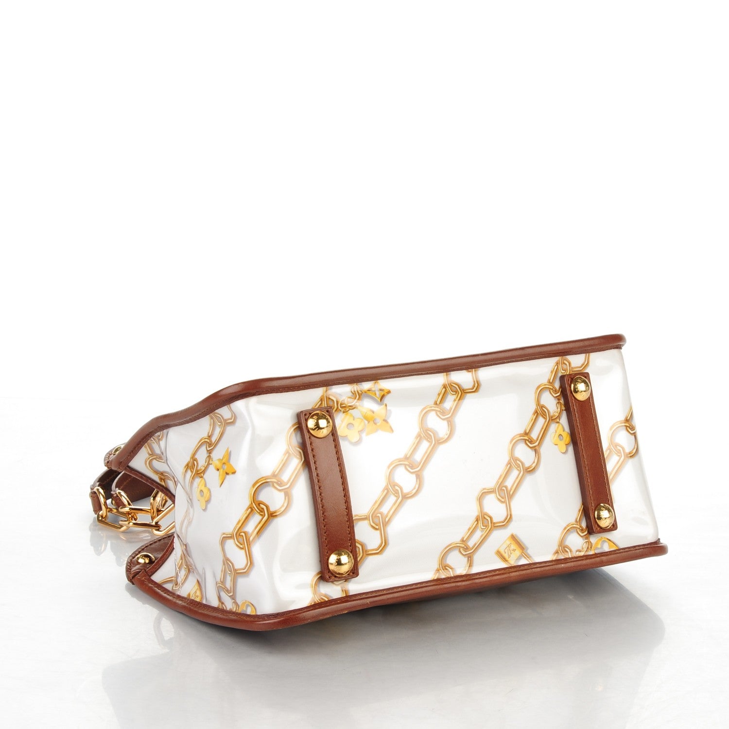 Louis Vuitton Monogram Charms Cabas White 4 of 7