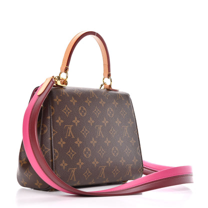 Louis Vuitton Monogram Cluny BB Bordeaux Fuchsia 3 of 9