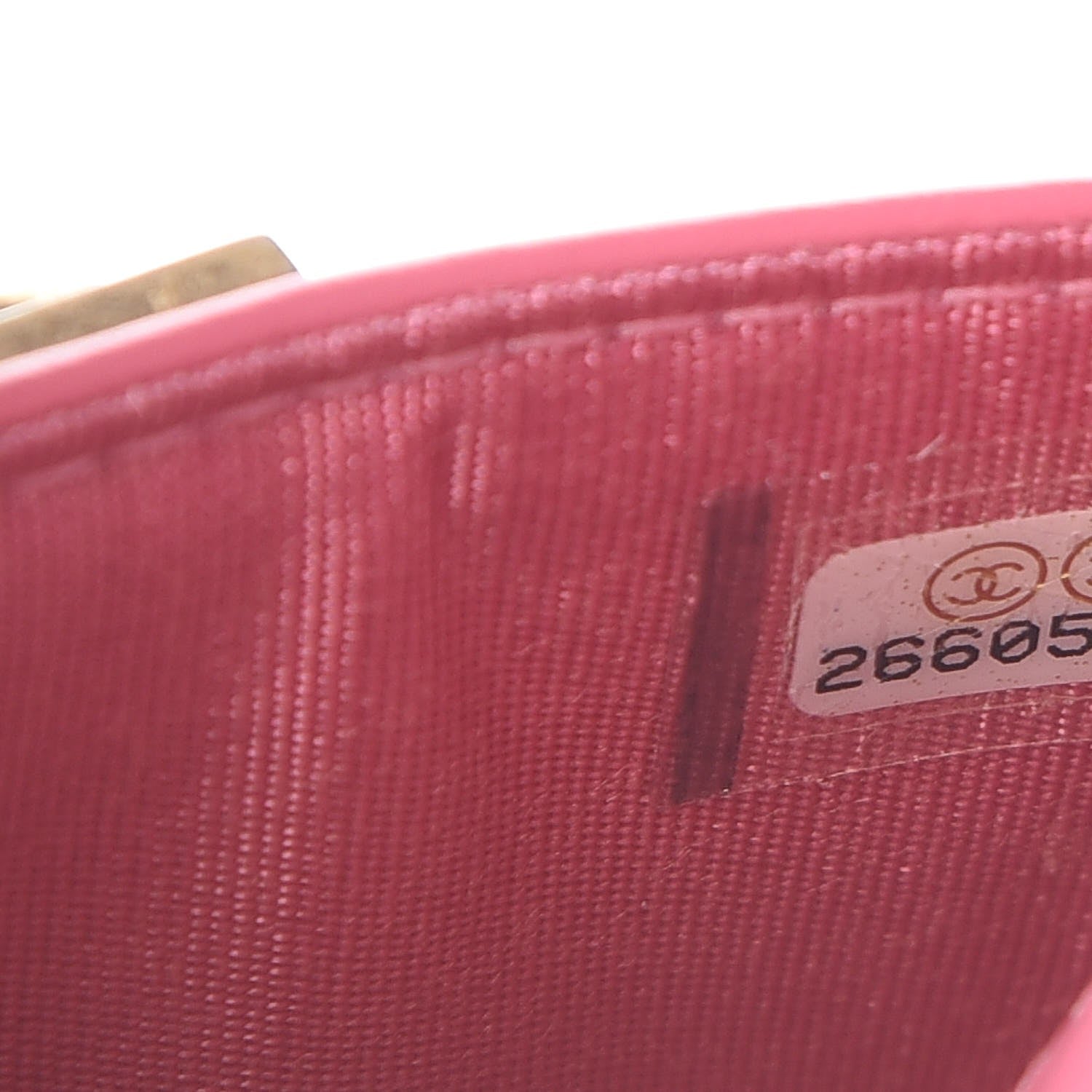 Chanel Lambskin Quilted Boy Card Holder Pink 7 of 8