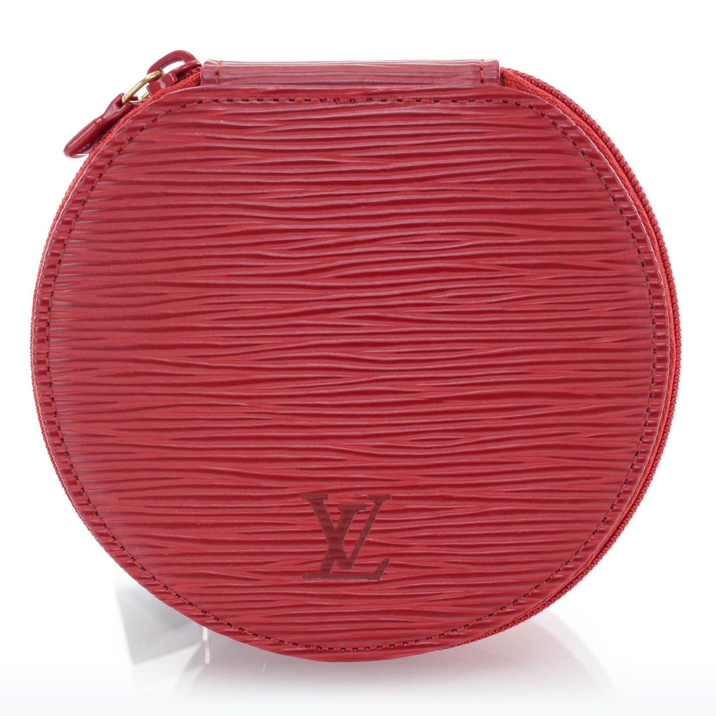 Epi Ecrin Bijoux 12cm Jewelry Box Red