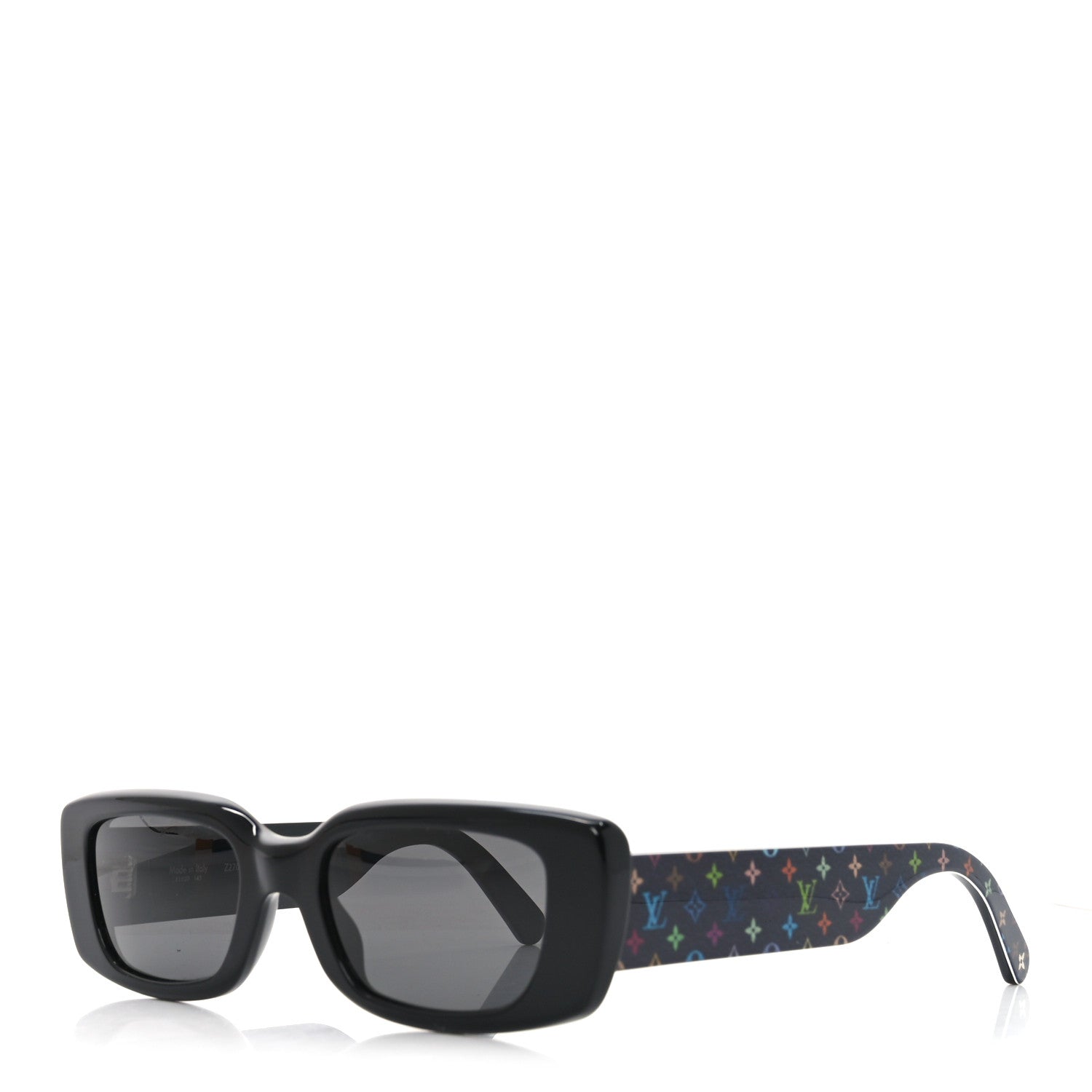 Louis Vuitton LV X TM Acetate Monogram Multicolor Sunglasses Z2709W Black 1 of 7