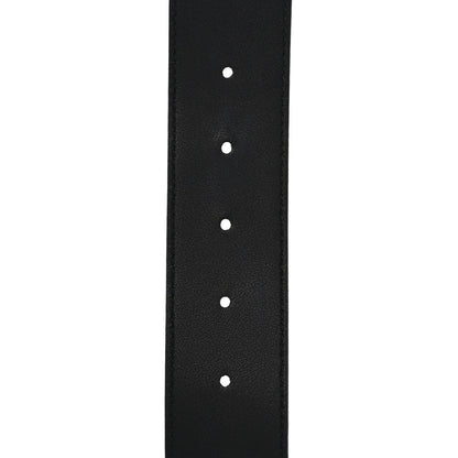 Gucci Textured Calfskin Double G 40mm Belt 105 42 Black 4 of 5