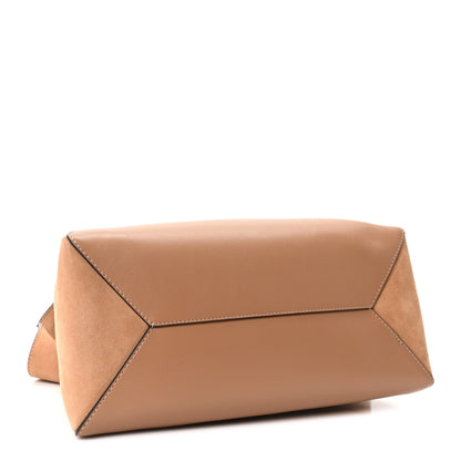 Jimmy Choo Suede Calfskin Medium Diamond Hobo Toffee 4 of 10