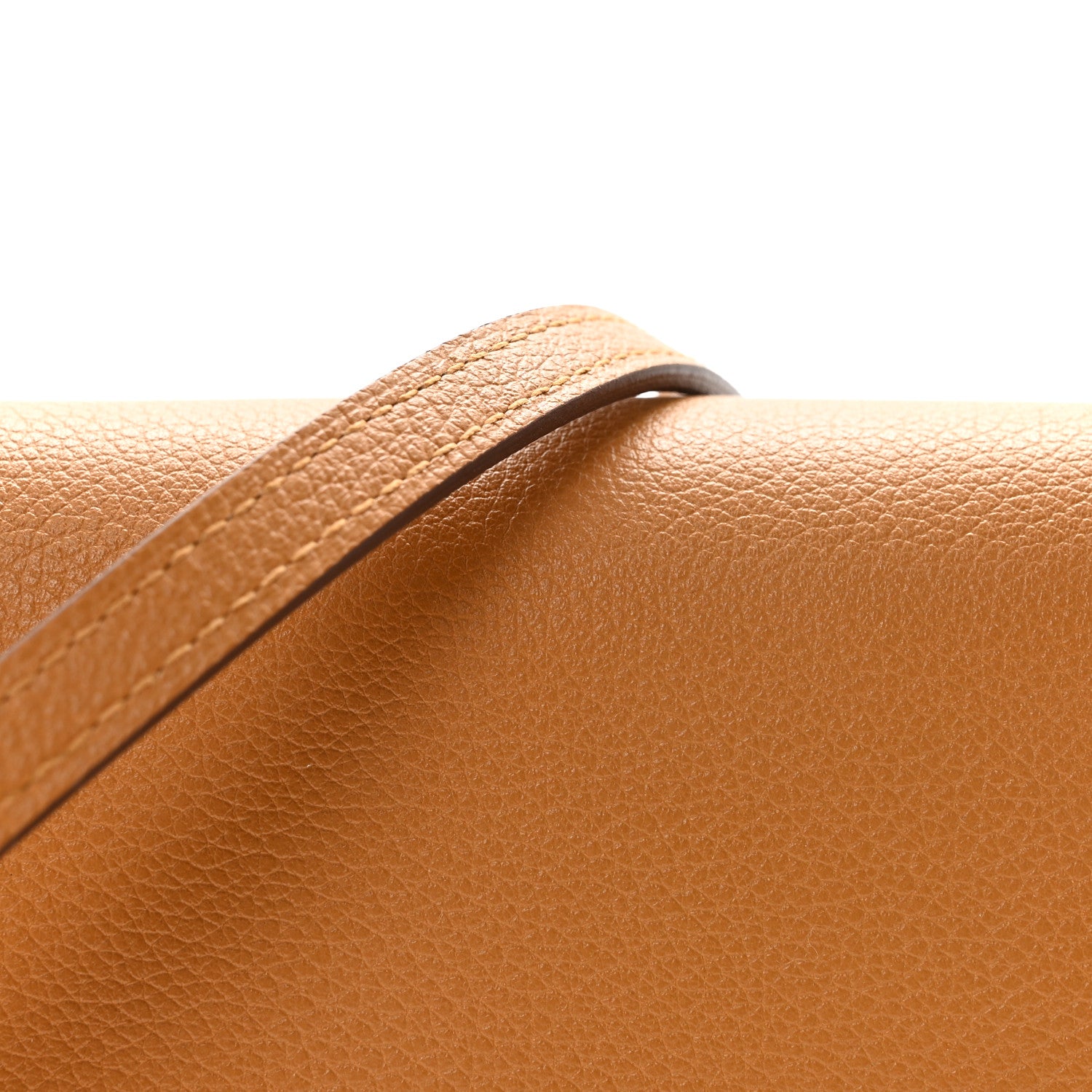Hermes Evercolor Constance Wallet To Go Caramel 6 of 9