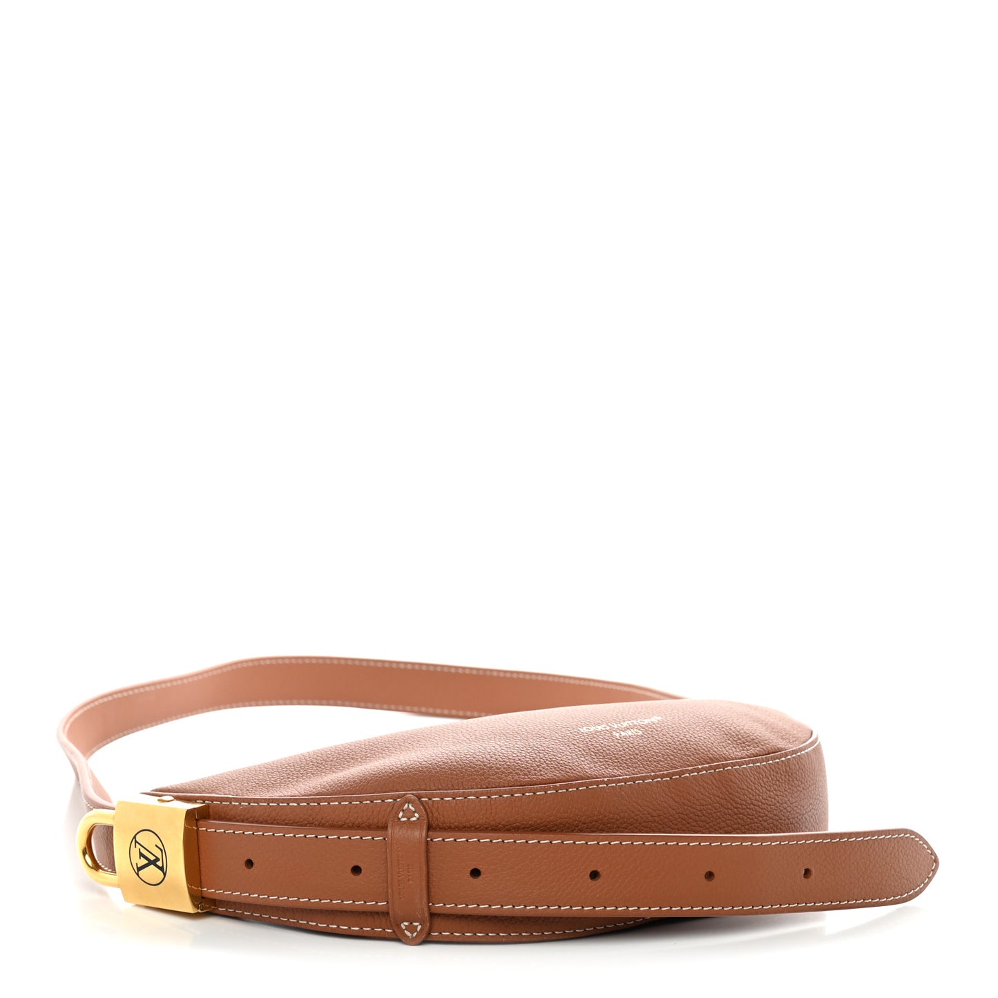 Smooth Calfskin Low Key Bumbag Cognac