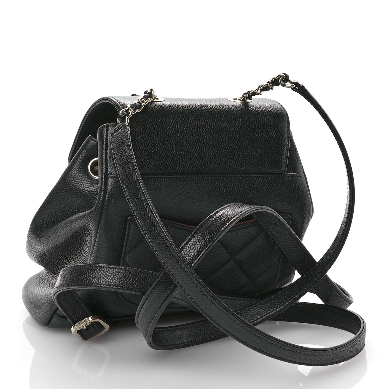 Chanel Caviar Quilted Mini Business Affinity Backpack Black 3 of 12