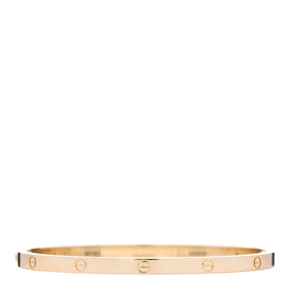 Cartier 18K Yellow Gold Small LOVE Bracelet 17 2 of 5