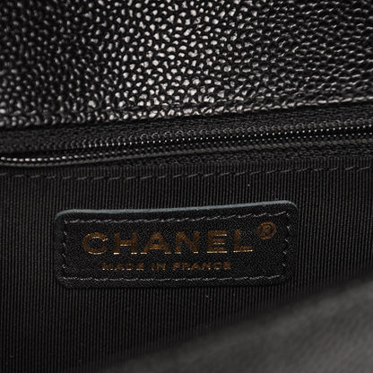 Chanel Caviar Quilted New Medium Boy Flap Black 7 of 8