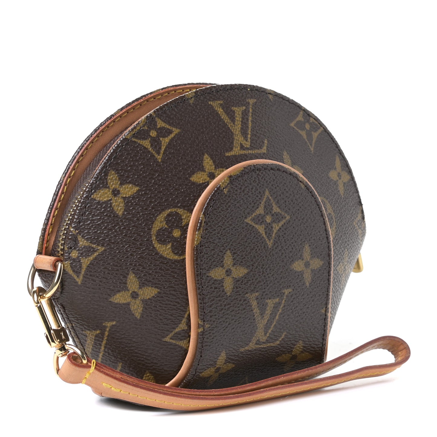Monogram Mini Ellipse Wristlet Clutch