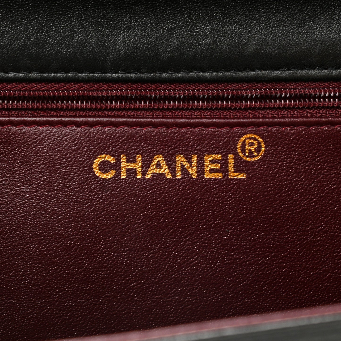 Lambskin Quilted Small Single Flap Black