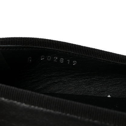 Chanel Lambskin CC Cap Toe Ballerina Flats 37 Black Dark Grey 9 of 10