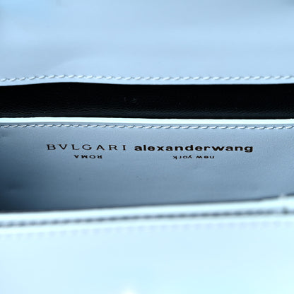 Bulgari x ALEXANDER WANG Calfskin Serpenti Top Handle Belt Bag Baby Blue 10 of 12