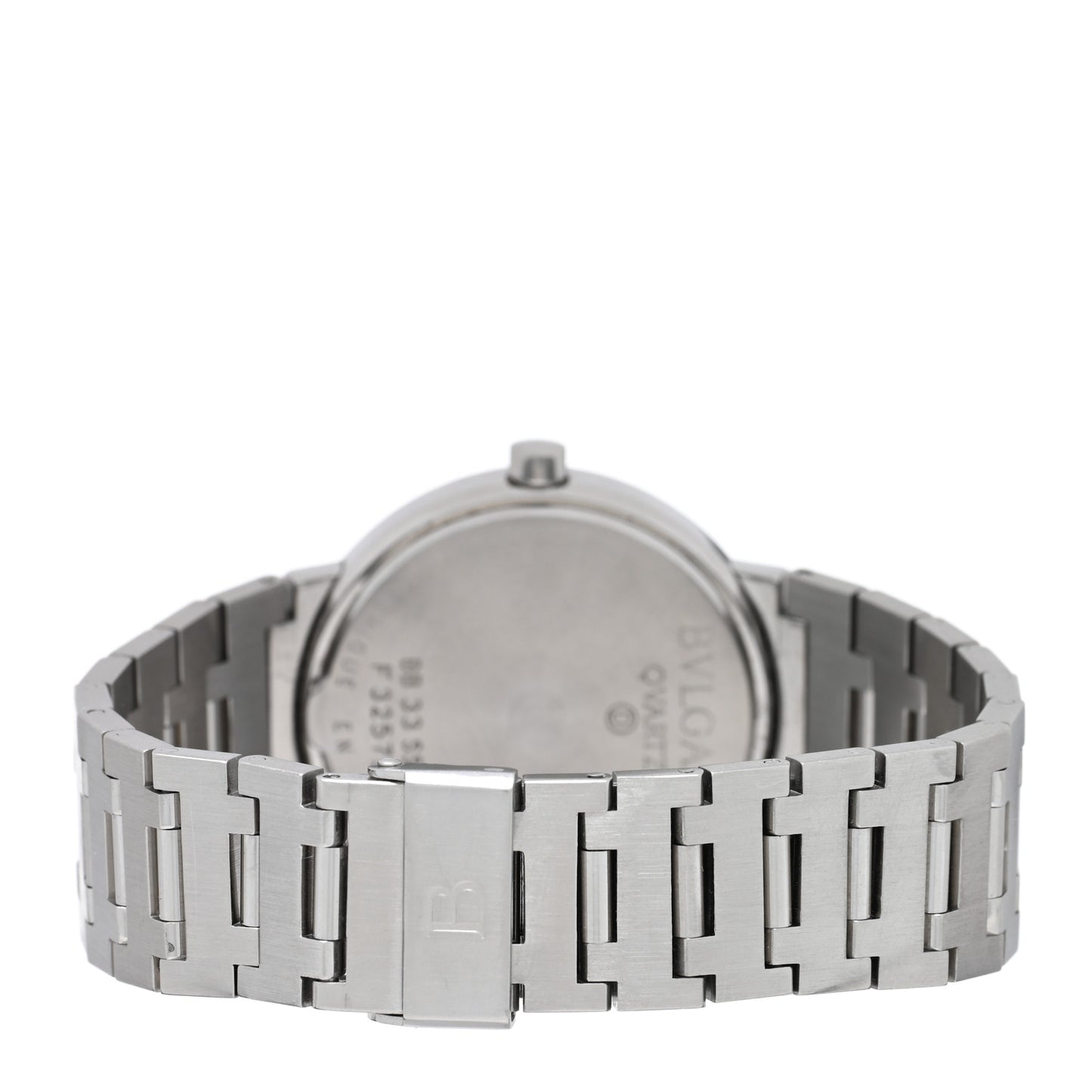 Stainless Steel 33mm Quartz Watch Black
