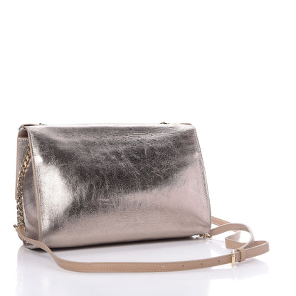 Jimmy Choo Metallic Calfskin Rebel Crossbody Bag Gold 3 of 8