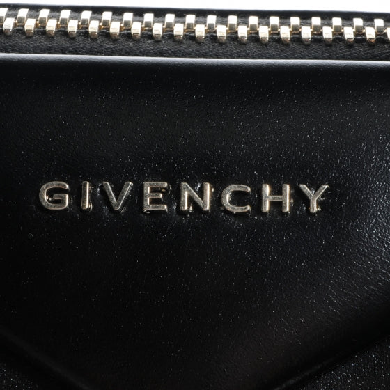 Givenchy Shiny Lord Calfskin Medium Antigona Black 10 of 10