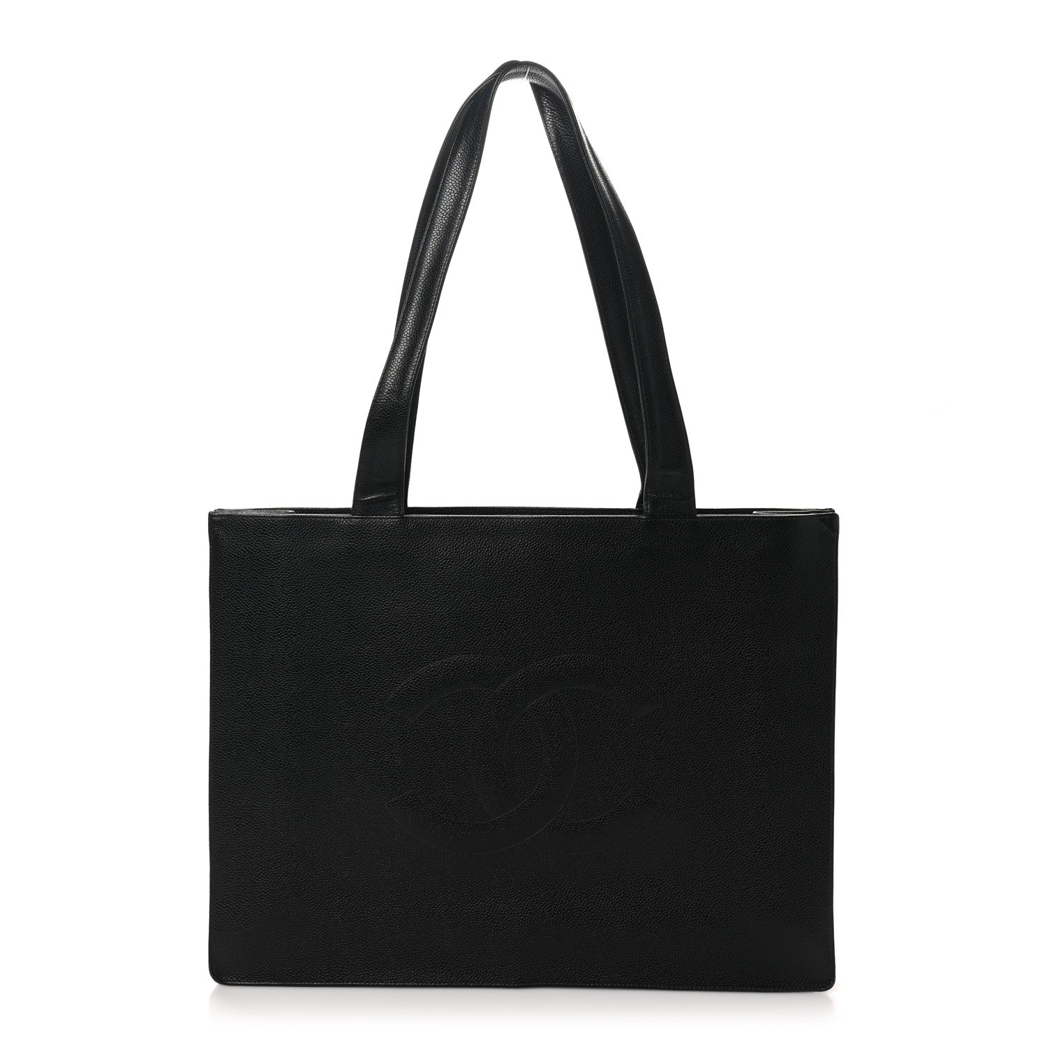 Chanel Caviar CC Tote Black 1 of 10