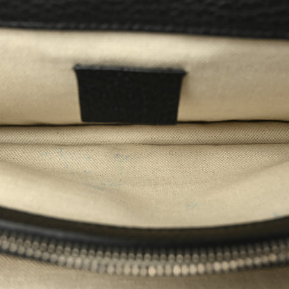 Gucci Pebbled Calfskin Small Dionysus Shoulder Bag Black 5 of 13