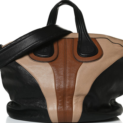 Givenchy Sugar Goatskin Medium Tri-color Nightingale Black Beige Brown 7 of 13