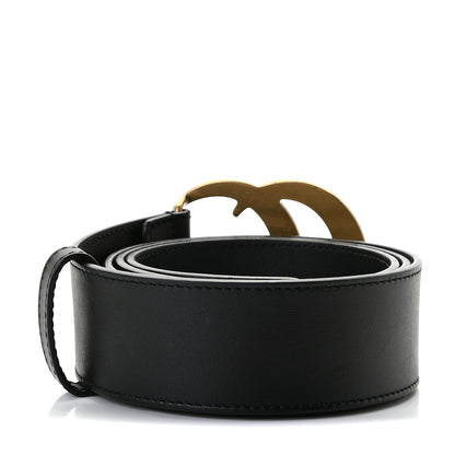 Gucci Calfskin Double G 40mm Belt 90 36 Black 2 of 5