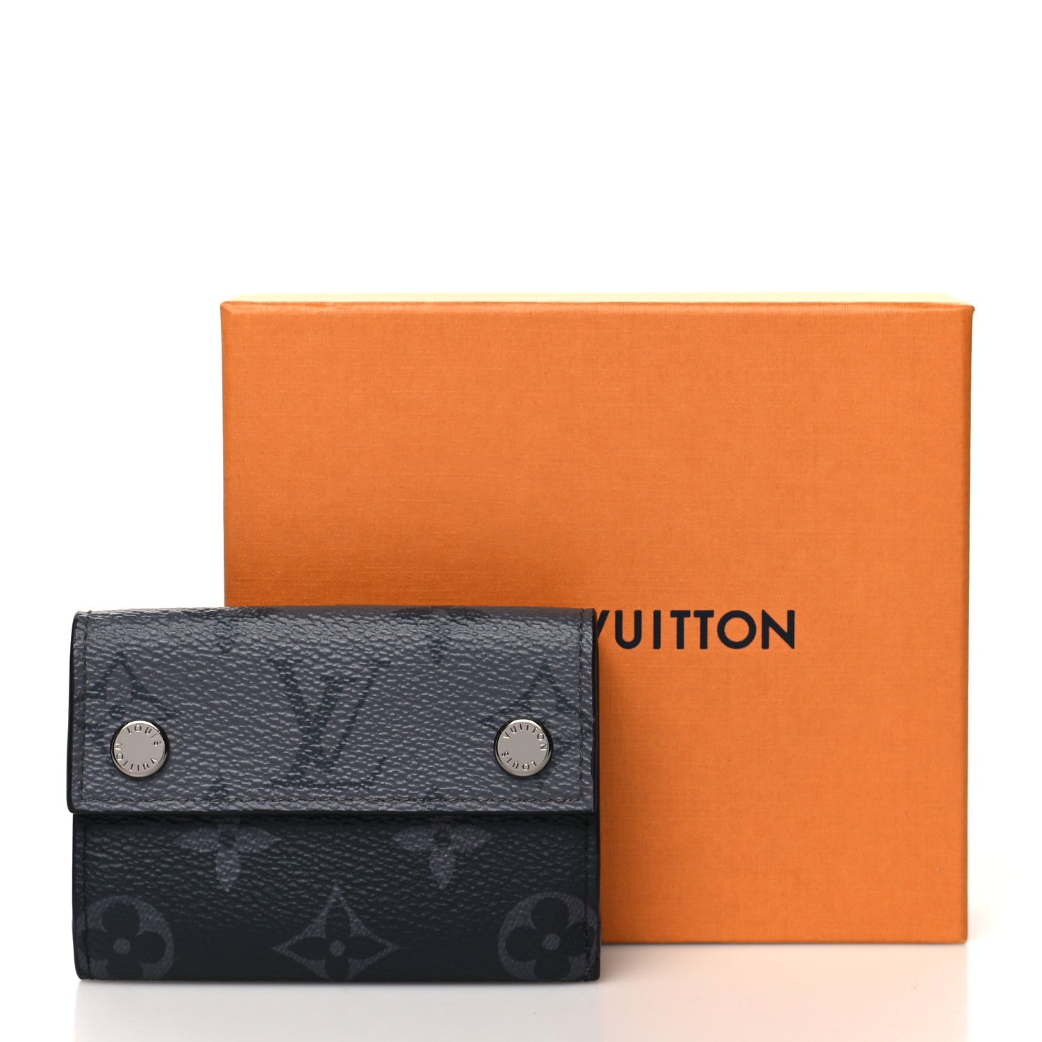 Louis Vuitton Reverse Monogram Eclipse Discovery Compact Wallet 9 of 9