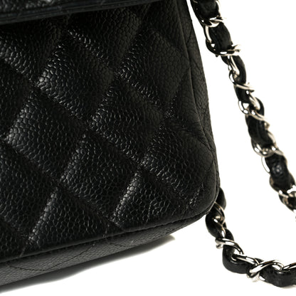Chanel Caviar Quilted Medium Double Flap Black 6 of 10