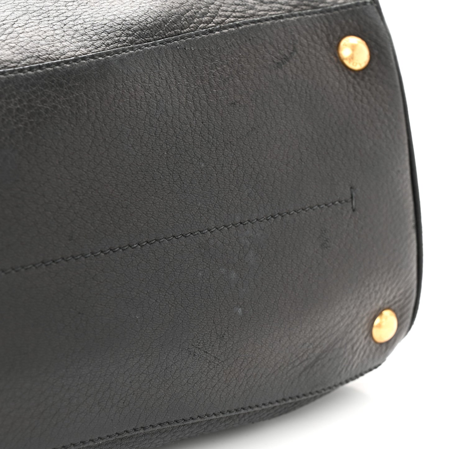 Vitello Daino Tote Black