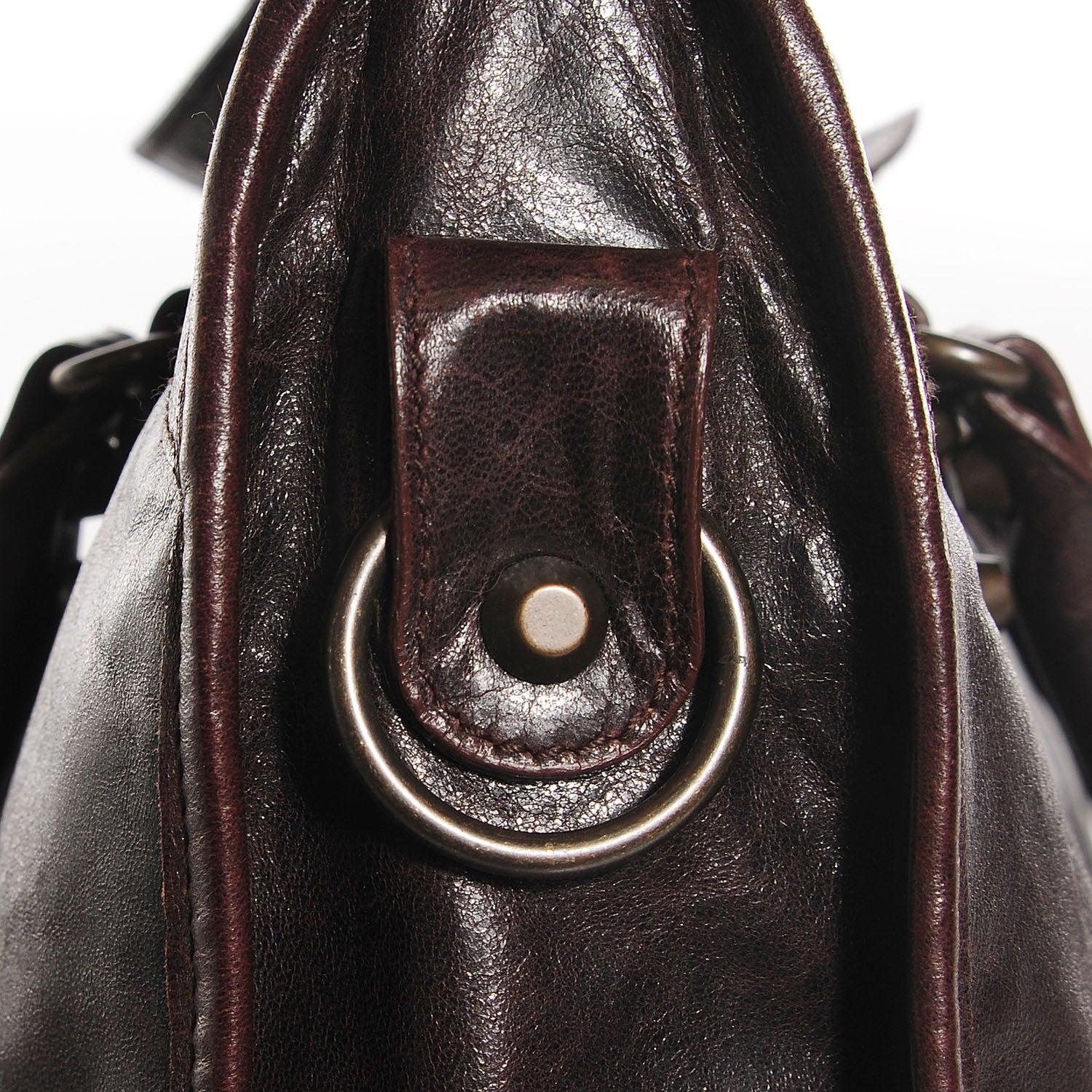Balenciaga Chevre Classic Hardware City Chocolate 13 of 15