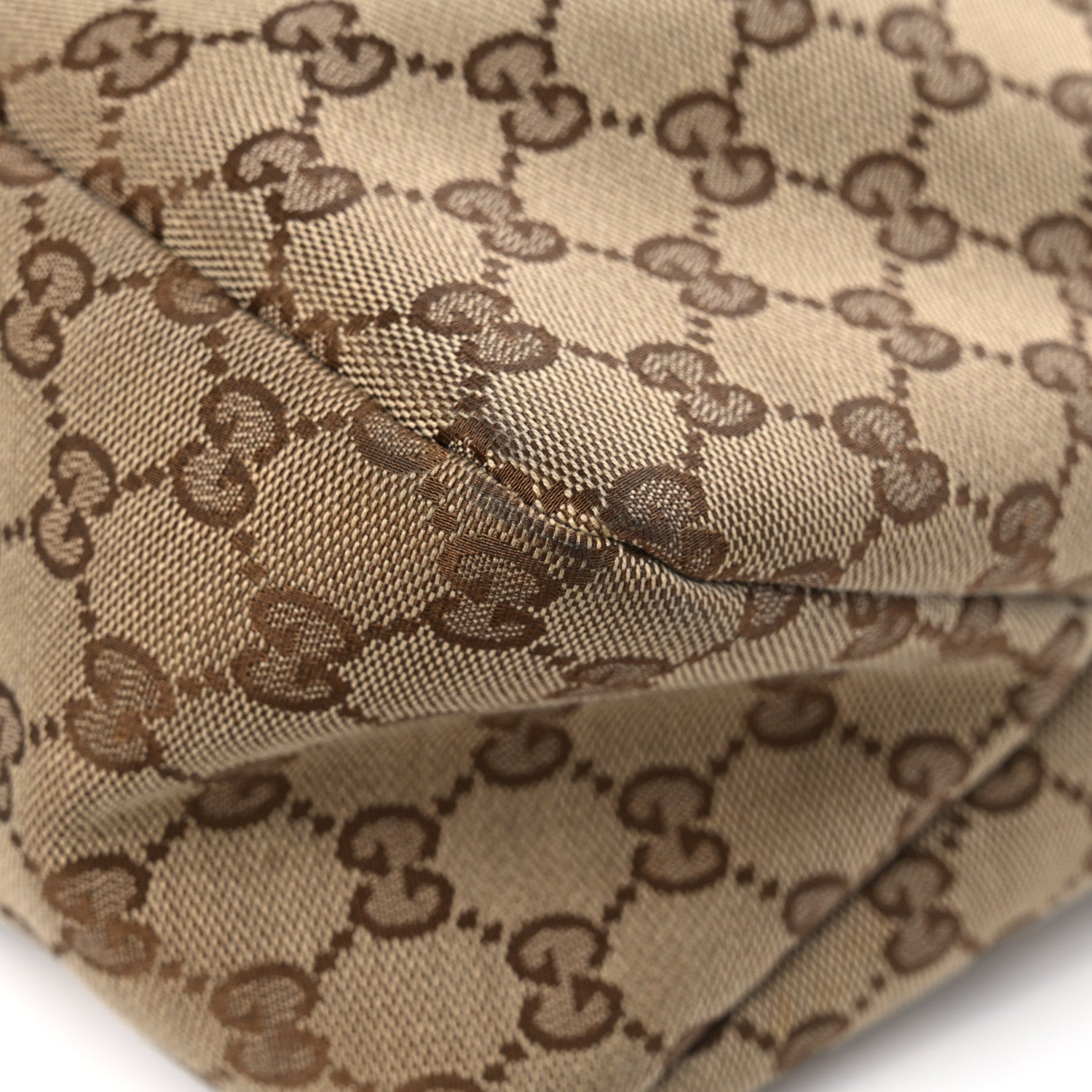 Gucci Monogram Large Horsebit Chain Hobo Dark Brown 12 of 16