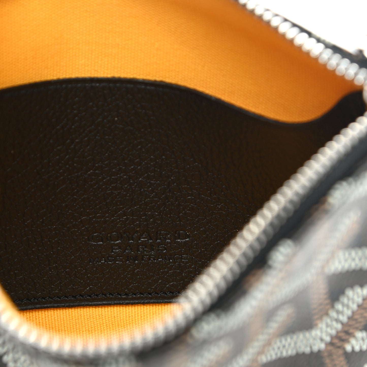 Goyardine Mini Senat Pochette Black