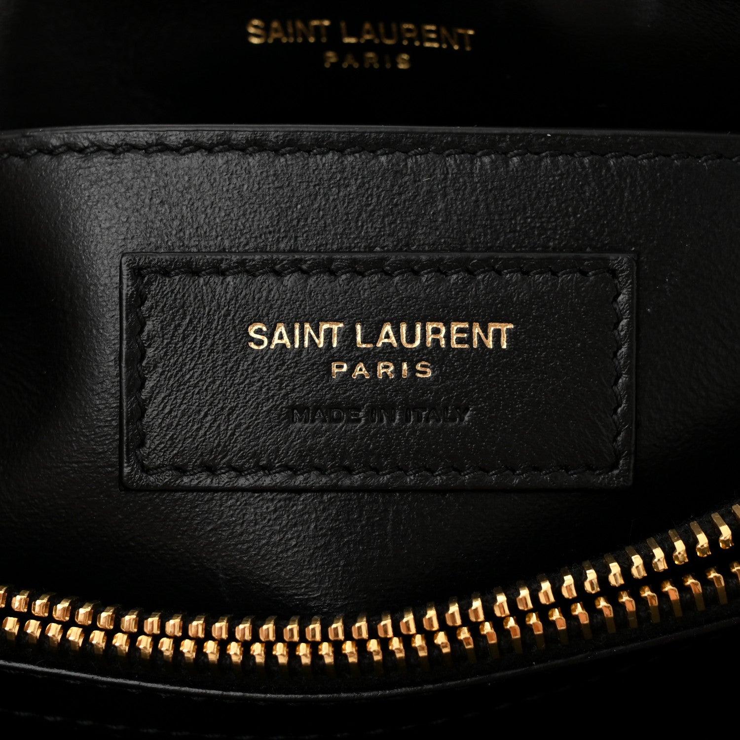 Saint Laurent Calfskin Y Quilted Monogram Small Loulou Chain Satchel Black 6 of 11