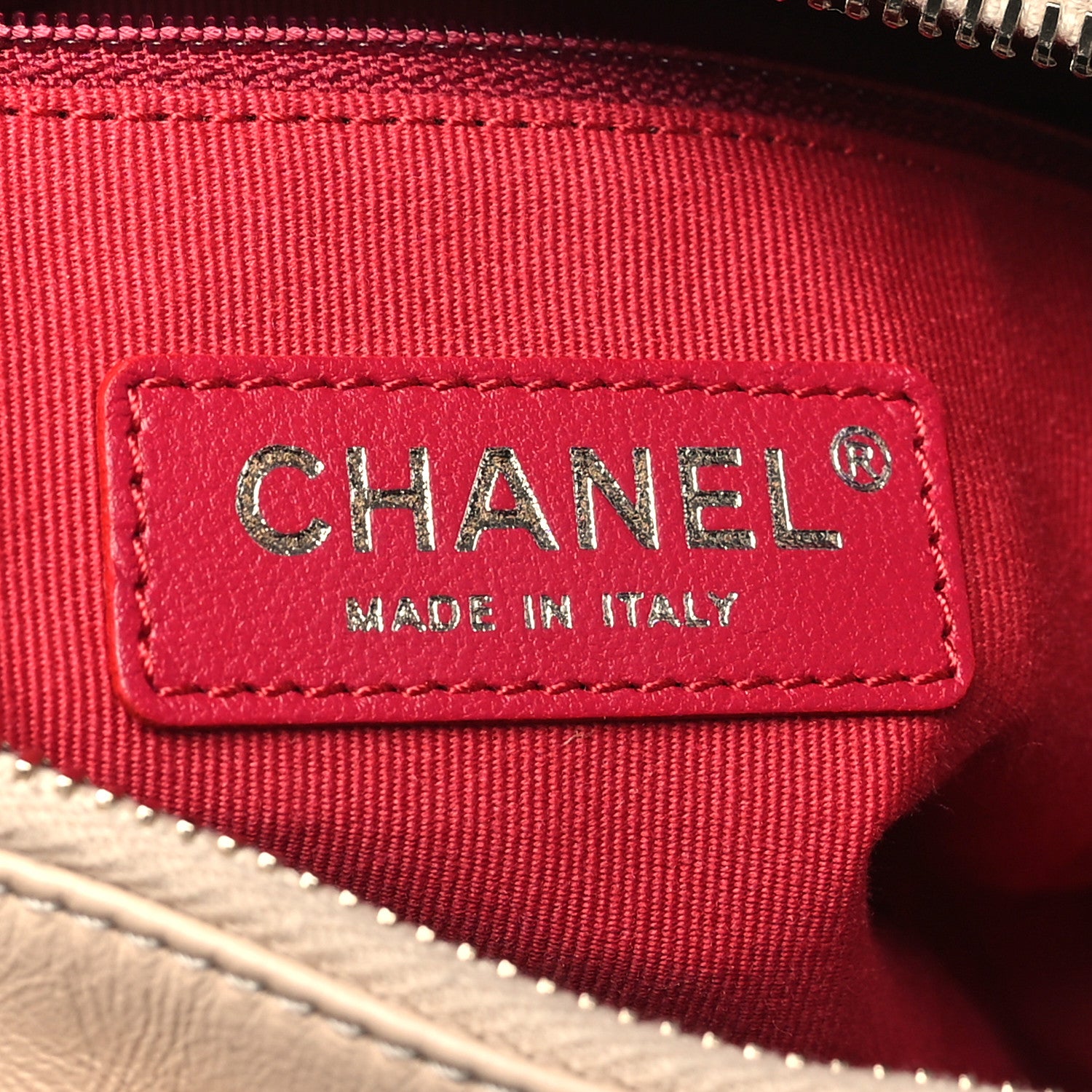 Chanel Aged Calfskin Quilted Small Gabrielle Hobo Beige Black 6 of 11