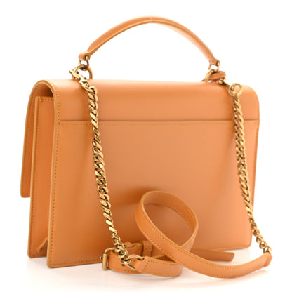 Saint Laurent Calfskin Medium Monogram Sunset Cheddar 3 of 8