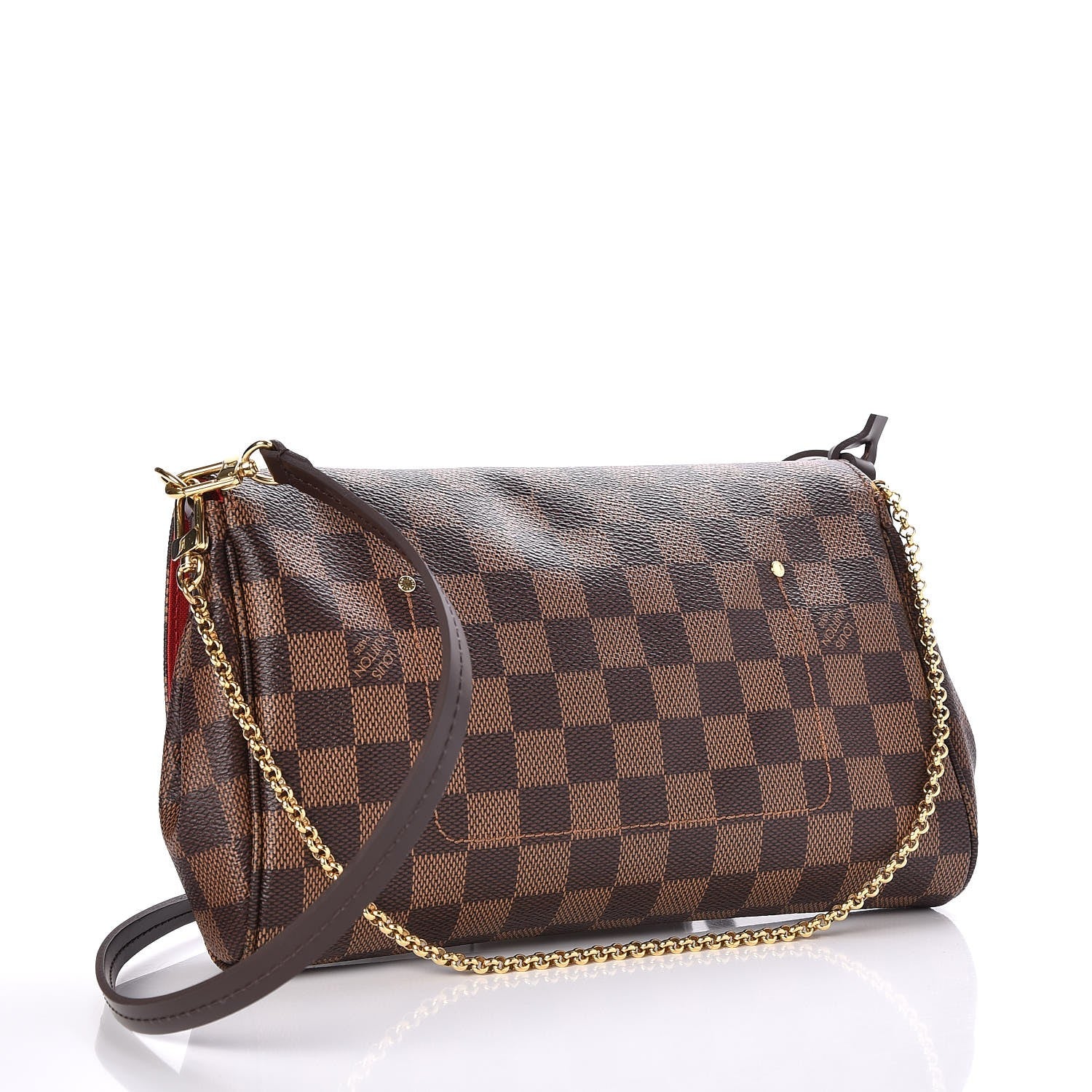 Louis Vuitton Damier Ebene Favorite MM 3 of 9