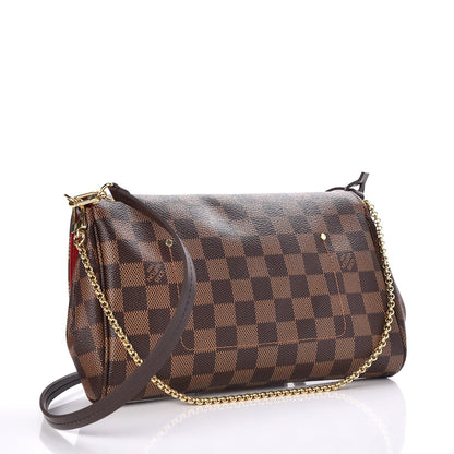 Louis Vuitton Damier Ebene Favorite MM 3 of 9