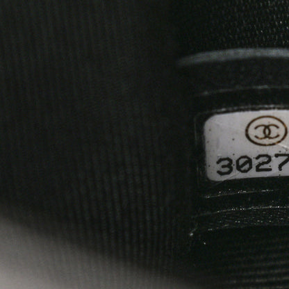 Chanel Calfskin Quilted Small Strap Into Flap Black 7 of 10