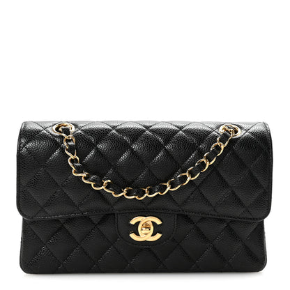 Chanel Caviar Quilted Small Double Flap Black 1 of 11