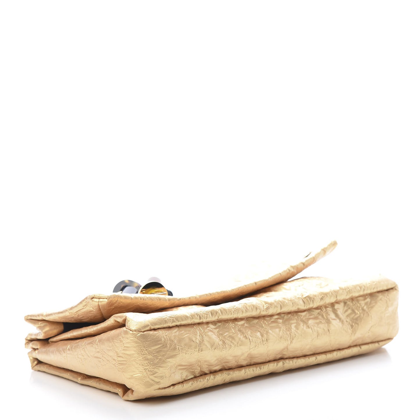 Jacquard Quilted Monogram Limelight African Queen Clutch Masai