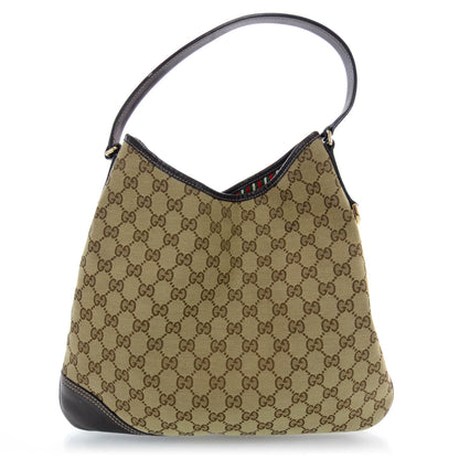 Gucci Monogram New Britt Medium Hobo Ebony 3 of 10