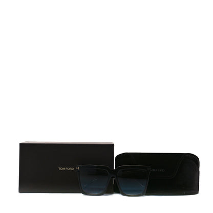 Tom Ford Acetate Polarized Sabrina Cat Eye Sunglasses TF764 Black 6 of 6