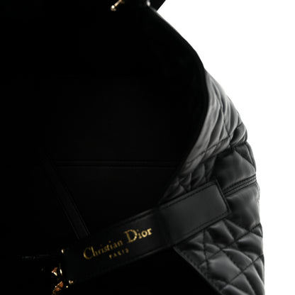 Christian Dior Calfskin Macrocannage Medium Toujours Black 6 of 10