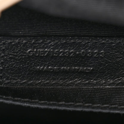 Saint Laurent Calfskin Matelasse Monogram Lou Camera Bag Dark Latte 7 of 11