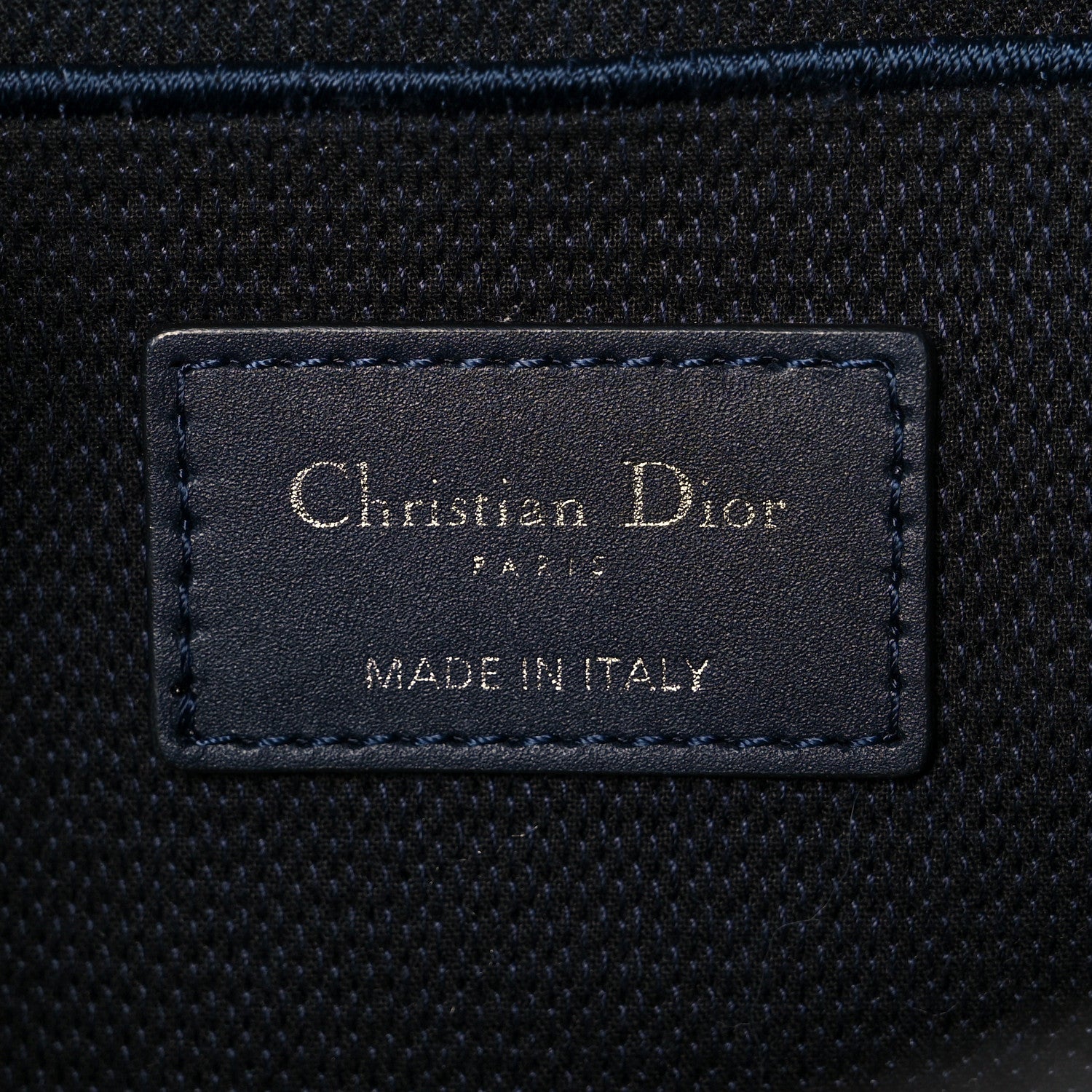 Christian Dior Oblique Diortravel Vanity Case Blue 6 of 14