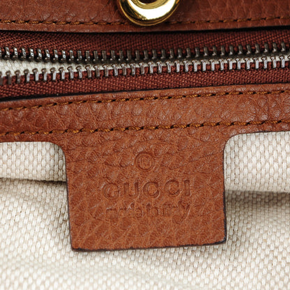 Gucci Denim Medium Soho Chain Shoulder Bag Blue 6 of 7