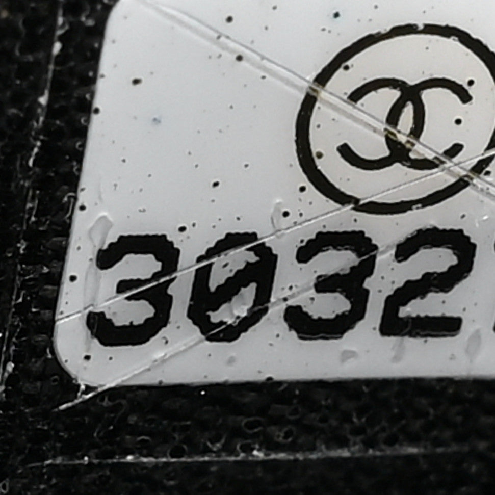 Chanel Lambskin Quilted Small Top Handle Vanity Case With Chain Black 7 of 8